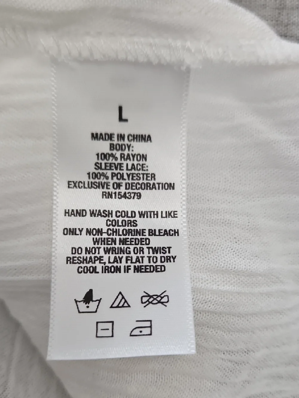 Aeropostale White Crochet Yoke Ruffle Camisole - Picture 4 of 4